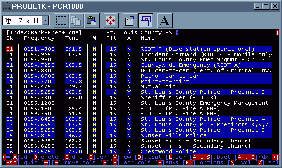 PROBE1K - Versatile frequency file viewer